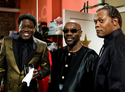 Bernie Mac, Isaac Hayes, Samuel L. Jackson Bernie Mac, Isaac Hayes, Samuel L. Jackson